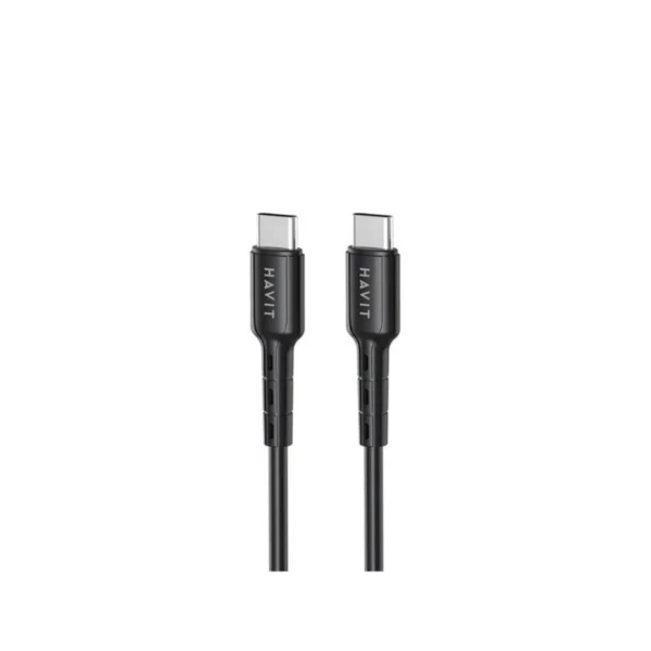 HAVIT Type-C to Type-C Cable (PD60W) CB6235 - Image 3