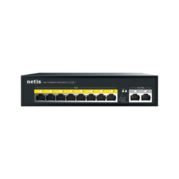 NETIS 8 Ports Fast Ethernet POE Switch P110C