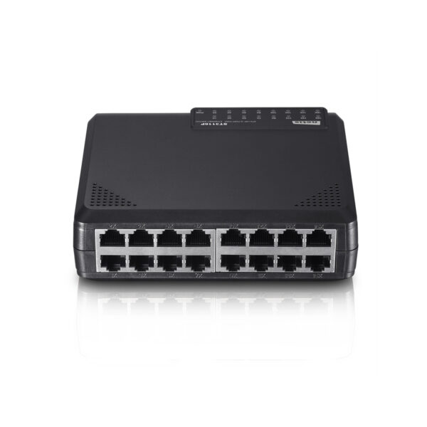 NETIS 16 Port Fast Ethernet Switch ST3116P - Image 2