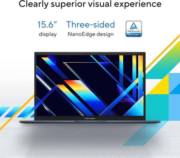 ASUS VIVOBOOK X1404ZA-NK417W I7 1255U/8GB DDR4/512GB SSD/14" FHD/WIN11H/ICELIGHT SILVER/EN 90NB1002-M00HK0 - Image 7