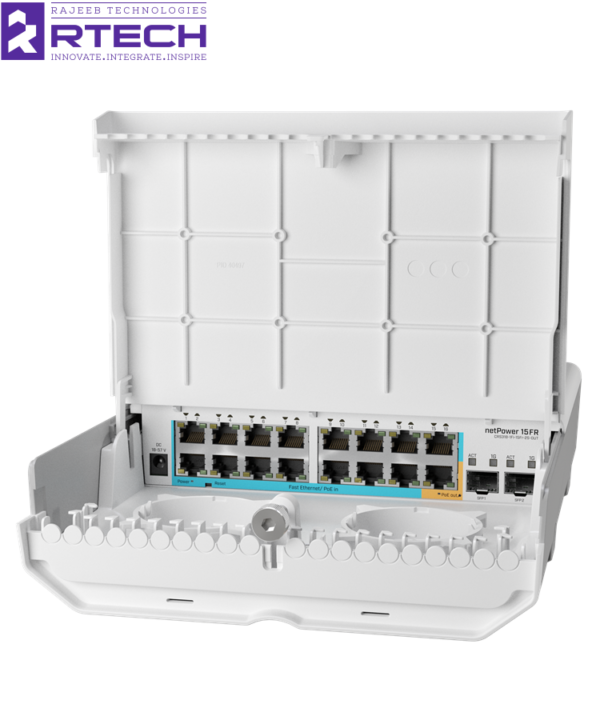 Mikrotik CRS318-1Fi-15Fr-2S-OUT netPower 15FR Switch