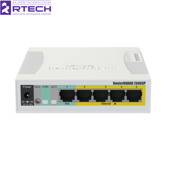 Mikrotik CSS106-1G-4P-1S RB260GSP Switch