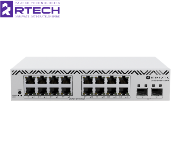 Mikrotik CSS318-16G-2S+IN  Switch - Image 2