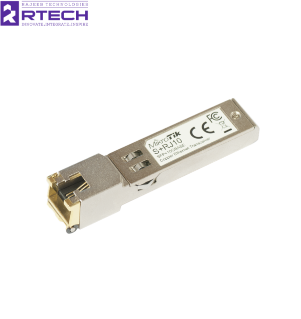 MikroTik S+RJ10 – 10G RJ45 SFP+ Copper Module