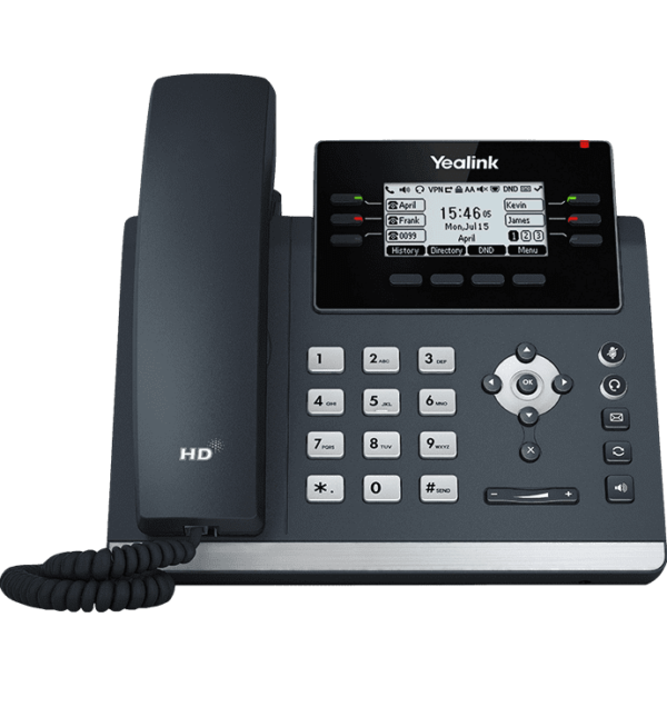 Yealink SIP-T42U Versatile IP Phone 12 Lines
