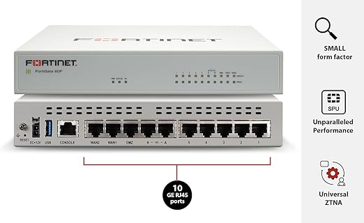 Fortinet FortiGate 60F Firewall - Image 2