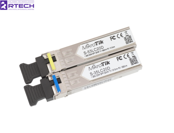 Mikrotik S-3553LC20D SFP 1.25G 20KM Pair