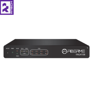FIBERME FAG4108 FXO Gateway- 8 FXO Ports- Dual Ethernet Ports- Hot Swap