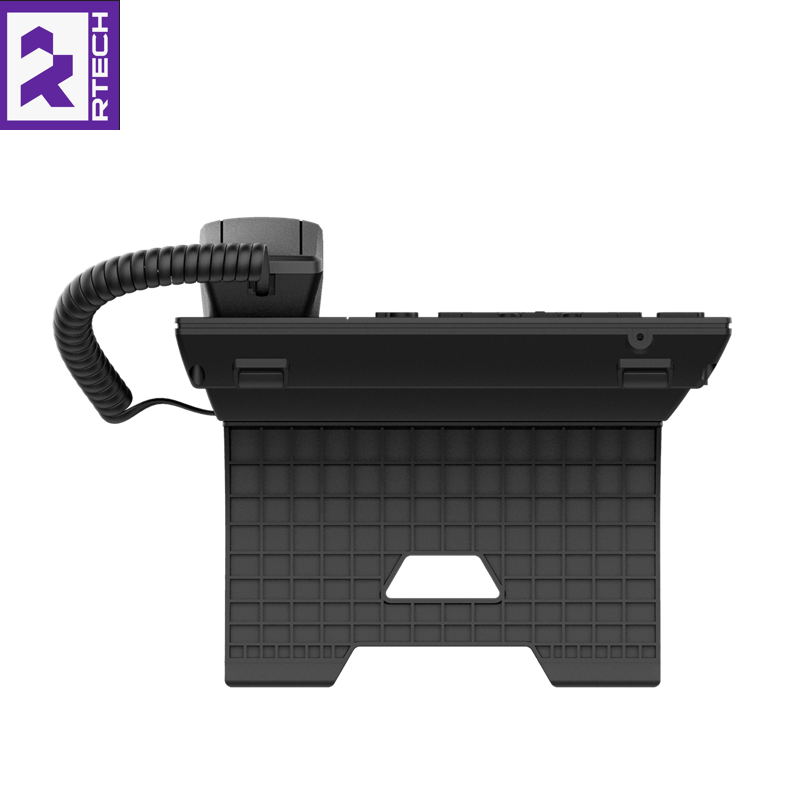 FIBERME FAP2760 Enterprise IP Phone – 20 SIP Accounts, 4.3″ Color Screen, Dual Gigabit Ports with PoE - Image 3