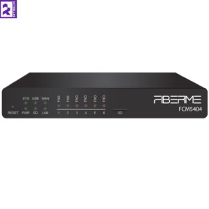 FIBERME FCM5404 VoIP PBX- 60 Users- 15 Concurrent Calls- Up-To 300 Users- 60 Concurrent Calls- 4 FXO Ports- 2 FXS Ports
