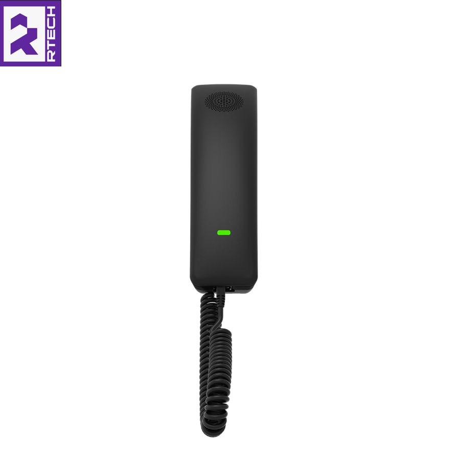 FIBERME FHP701 Compact IP Phone – 2 SIP – Black Color – Desktop / Wall Mount – Single 10/100 Ethernet Port - Image 6