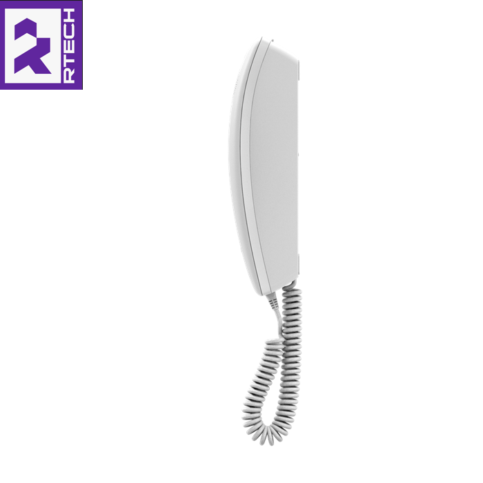 FIBERME FHP702 Compact IP Phone – 2 SIP – White Color – Desktop / Wall Mount – Single 10/100 Ethernet Port - Image 2