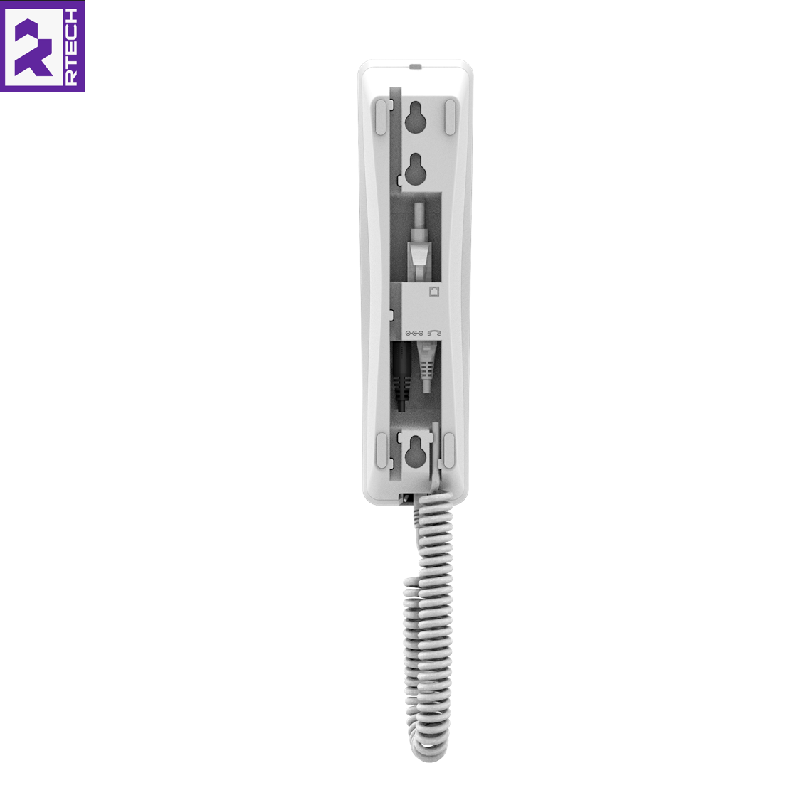 FIBERME FHP702 Compact IP Phone – 2 SIP – White Color – Desktop / Wall Mount – Single 10/100 Ethernet Port - Image 11